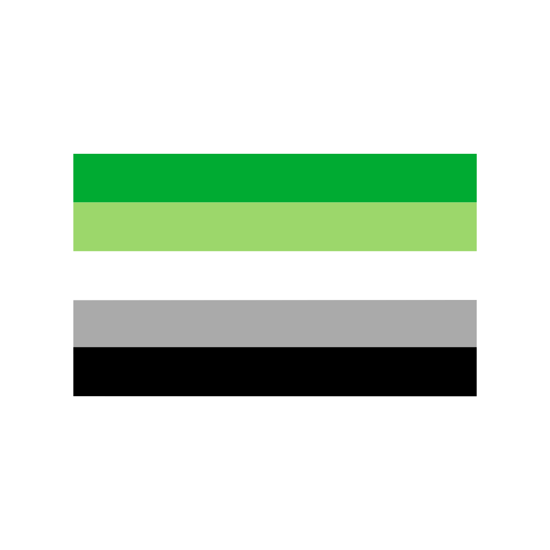 Aromantic Flag