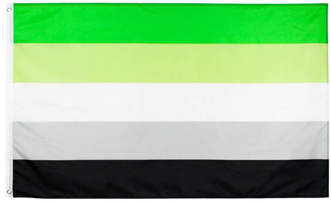 Aromantic Flag