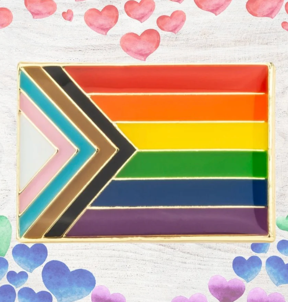 Progress Pride Pins (3 Pack Deal) - Show your pride and support