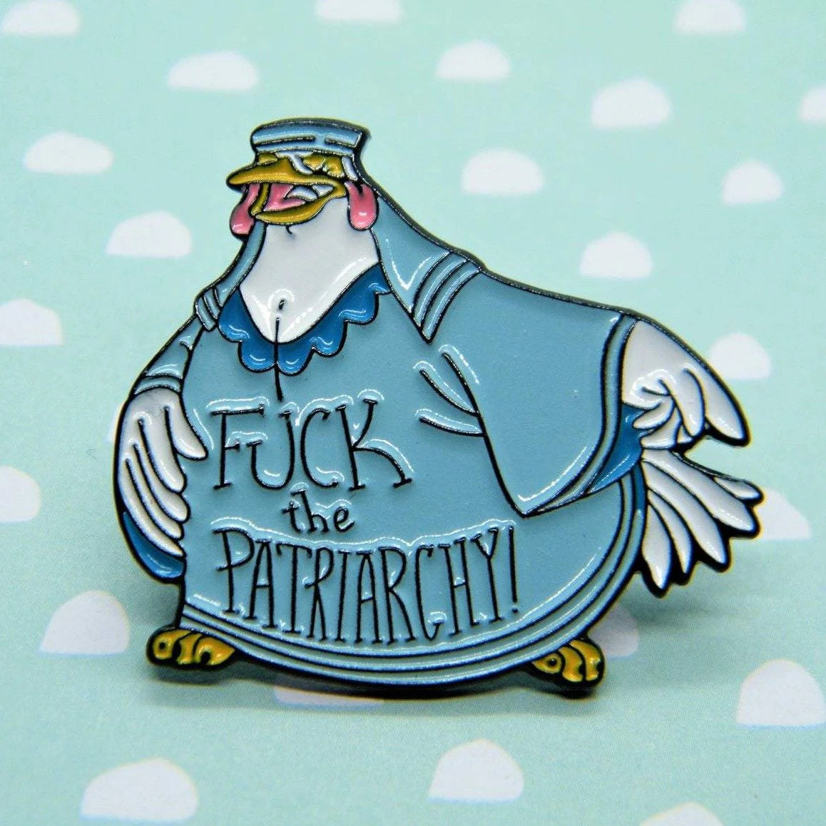 Fuck the Patriarchy Pin