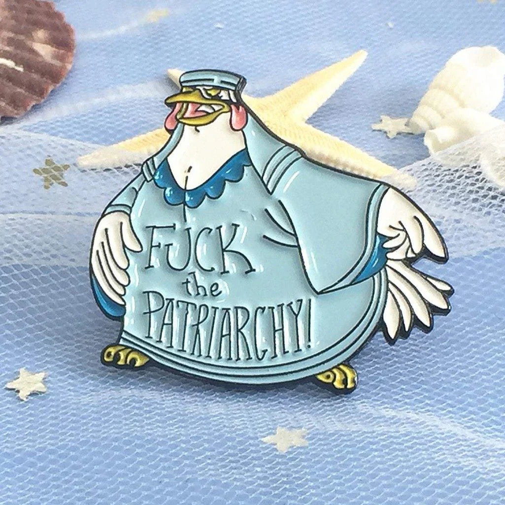 Fuck the Patriarchy Pin